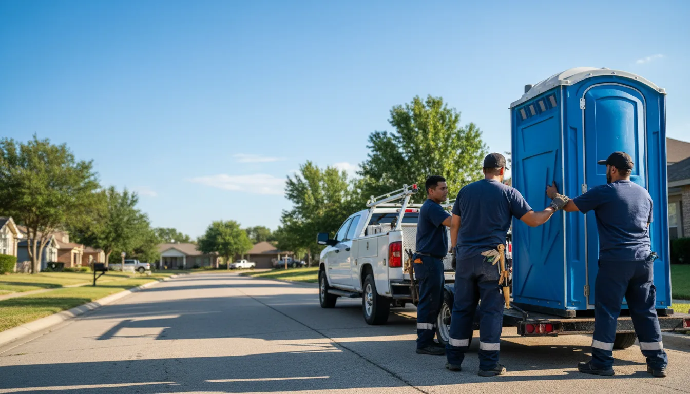 Portable Toilet Rental in Merriam, KS near me